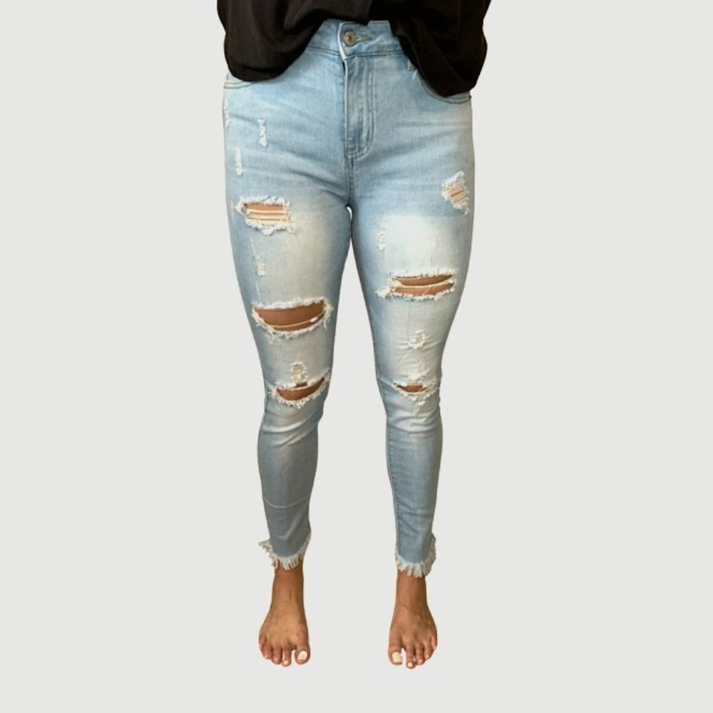 Ripped Skinny Jeans